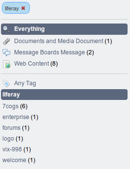 Figure 5.9: Drilling down creates a list of what you selected at the top of
the screen.