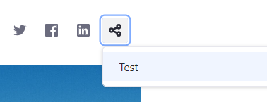Figure 1: Click the magnifying glass icon to search the current URL using Google Search.