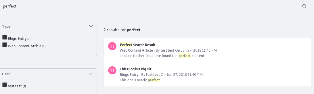 Figure 1: The goal is to return the perfect results to Users searching your site.
