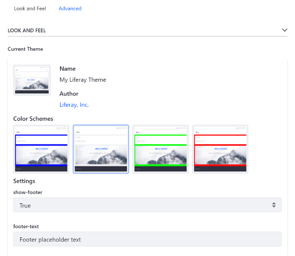 Figure 1: Here are examples of configurable settings for the site Admin.