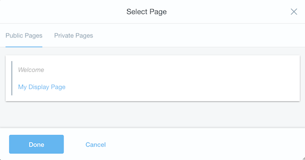 Figure 3: The Layouts Item Selector view uses Lexicon and Liferay Layout taglibs to create the UI.