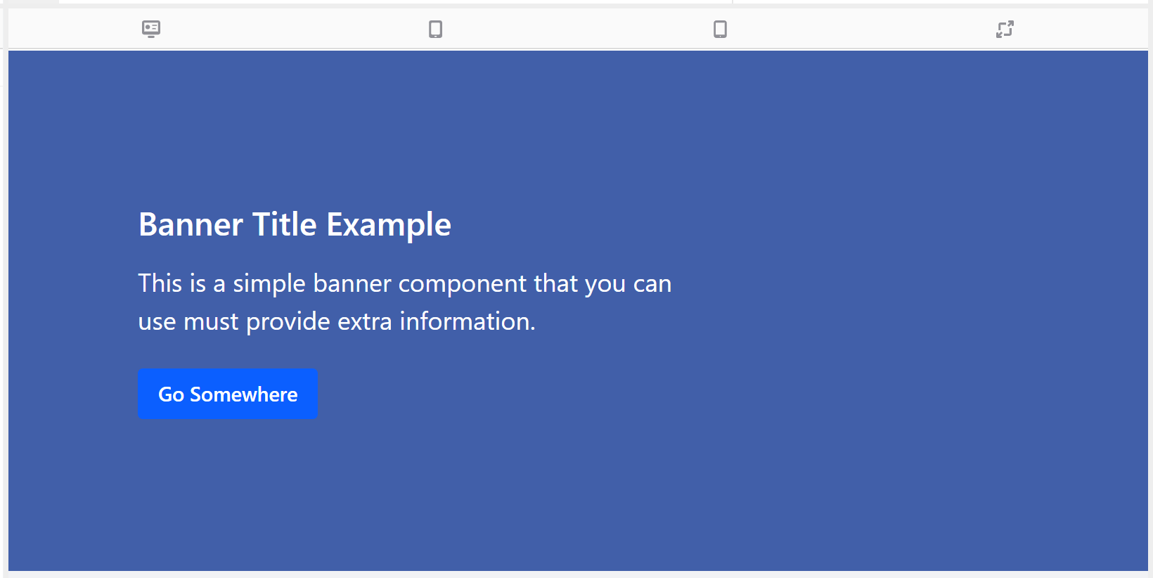 Figure 2: The Fragment editor with HTML and CSS code and a live preview.
