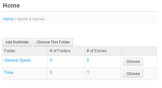 Figure 14.6: In this view, you can move the link into several different locations.
