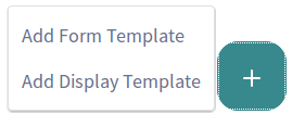 Figure 3: Add display and form templates to change the display of forms and lists.