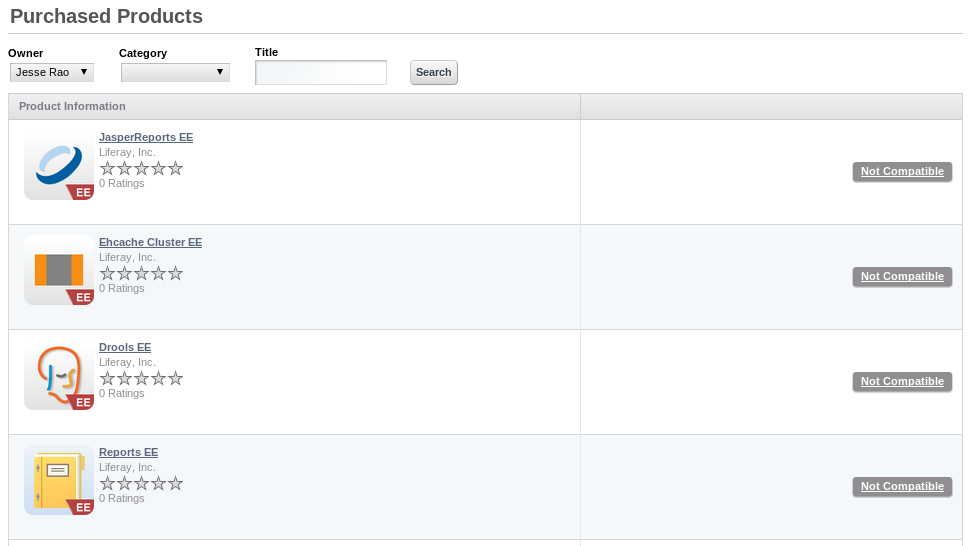 Figure 15.14: Purchased Apps