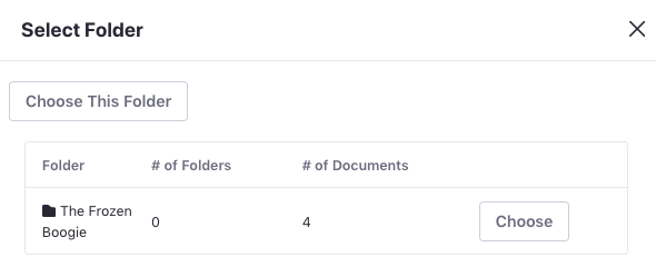 Figure 1: You can configure the Media Gallery to use any Documents and Media folder as its root folder.