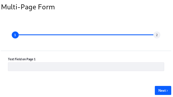 Figure 1: The default pagination style.