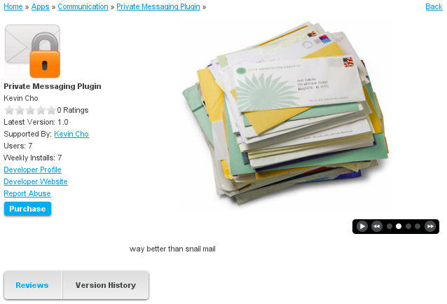 Figure 13.2: Marketplace App
Details