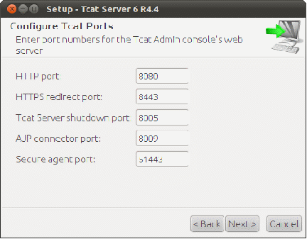 Figure 14.13: Port configuration
