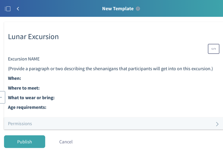 Figure 4: As an administrator, you can add a new template to your knowledge base from Knowledge Base in Site Administration.
