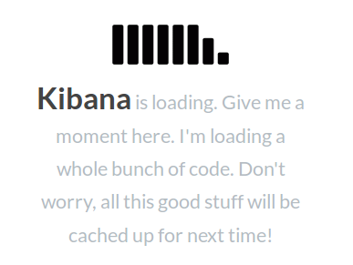 Figure 3: When you first add the Marvel Portlet to the page, Kibana fetches the Marvel content in the Marvel Portlet, and then your Marvel UI appears