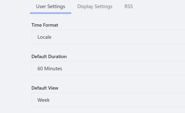 Figure 1: Tabs are a useful way to organize configuration options into individual sections within the same UI.