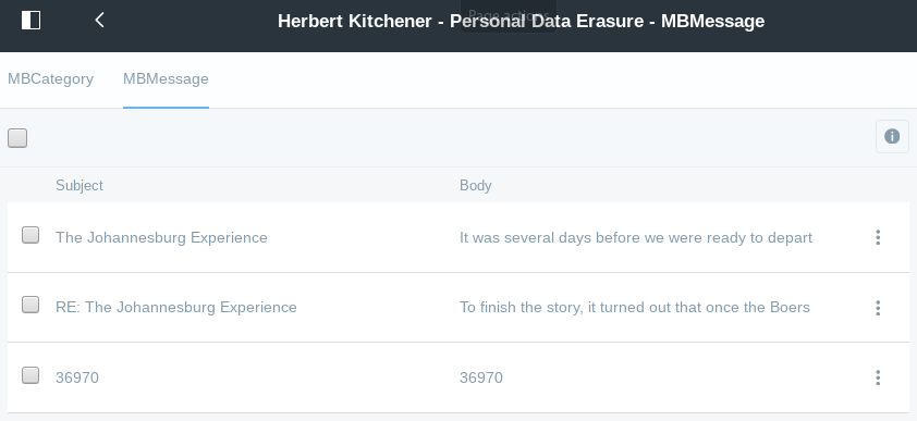 Figure 6: Drill down into a Users application data to determine if manual editing is necessary.