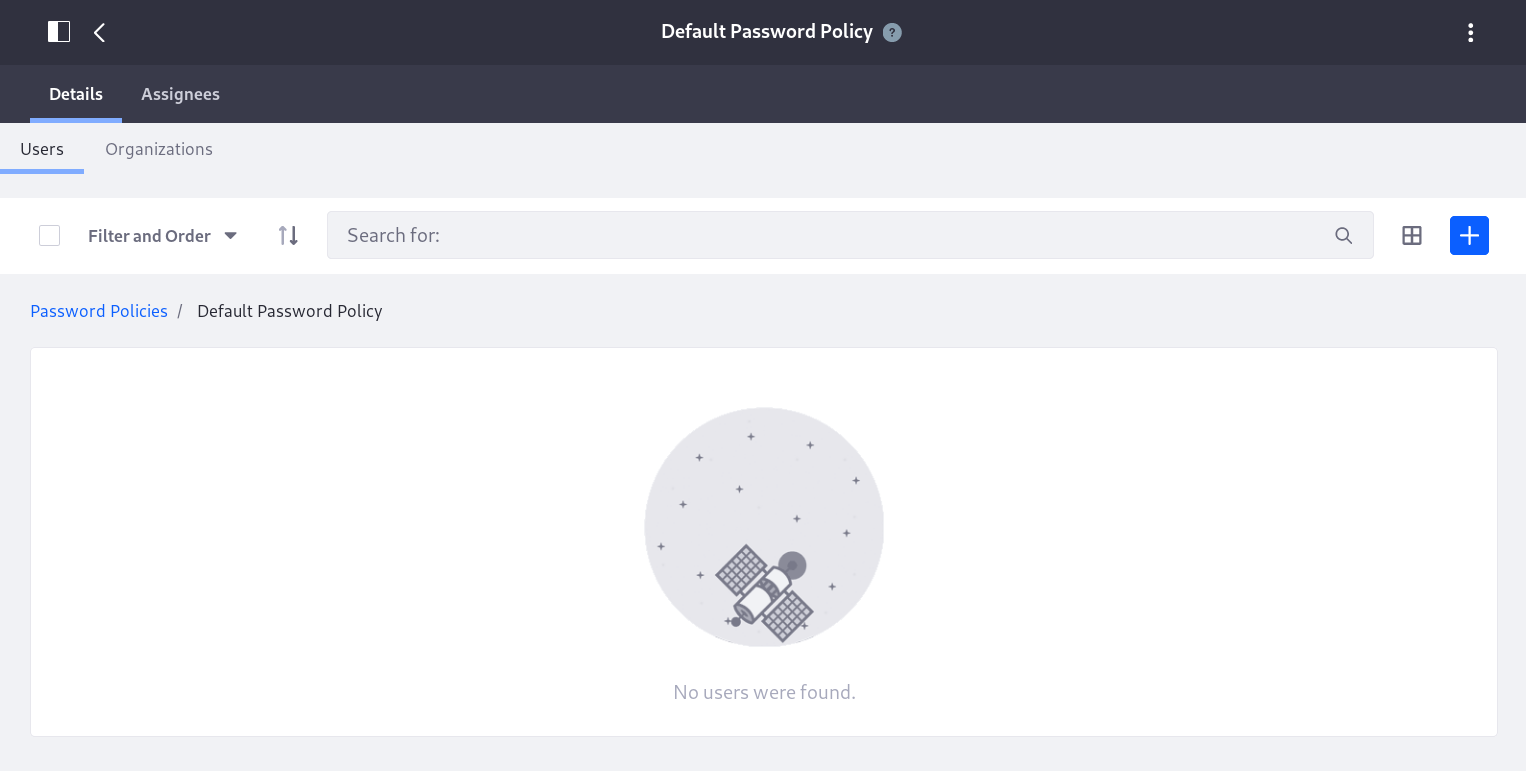 図2：有効にするために、メンバーを新しいパスワードポリシーに割り当てます。