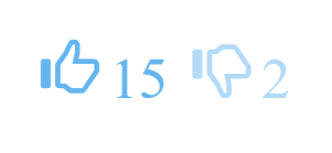 Figure 1: Users can rate content to let others know how they really feel about it.