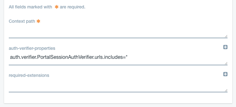 Figure 1: Fill out this form to create a CXF endpoint.