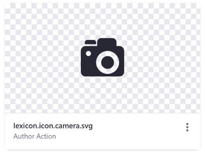 Figure 2: Image Cards can also display icons instead of images.