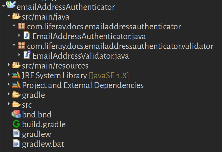図1：Authenticatorモジュールには、バリデーターのインターフェイスと認証子が含まれています。