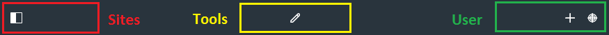 Figure 1: This image shows where your entry will reside depending on the category you select.