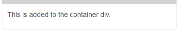 Figure 4: Appending new or existing elements to a node is easy with AlloyUI.