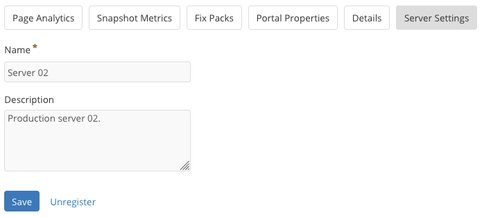 Figure 12: You can use the Server Settings tab to give your server a fun name.