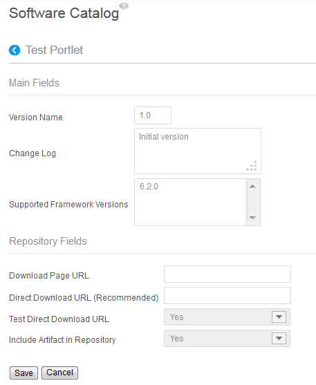 Figure 14.10: Versions usually increment by .1 for every new release.