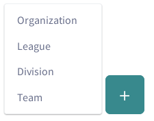 Figure 5: Make additional organization types available in the Control Panel by adding them to the organizations.types portal property.