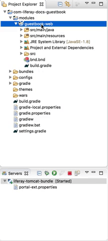 Figure 4: Drag and drop the module.