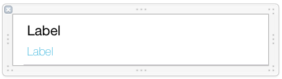 Figure 1: The XIB file for Bookmark List Screenlets custom cell.