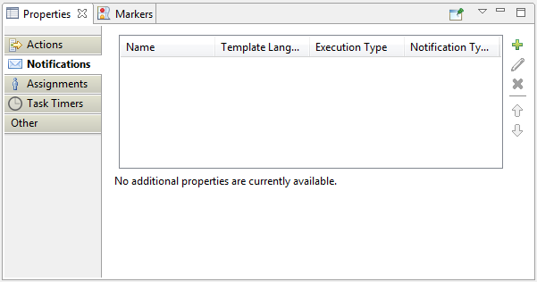 Figure 8: The Properties view gives you multiple sub-tabs to help customize your workflow nodes.