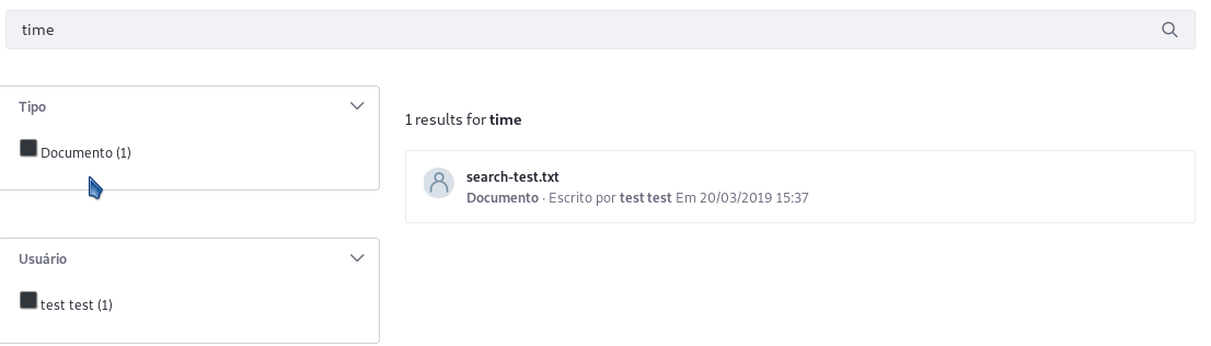 Figure 3: Once the field is reindexed with the sites locale, it can be returned as a search result in the site.