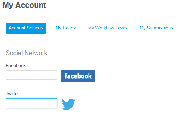 Figure 10.29: Register your Twitter account.