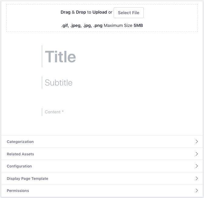 Figure 1: This screenshot shows some of the blog entry editors controls.