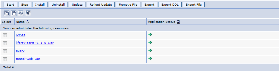 Figure 14.56: Starting Liferay on WebSphere.