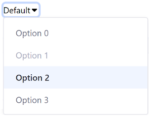 Figure 1: Clay taglibs provide everything you need to add dropdown menus to your app.