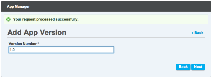 Figure 15.5: Specify the version of your app here, following the guidelines. 