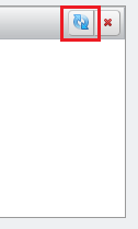 Figure 13.10: The refresh button is easy to find in the upper right corner of the editors Preview pane.