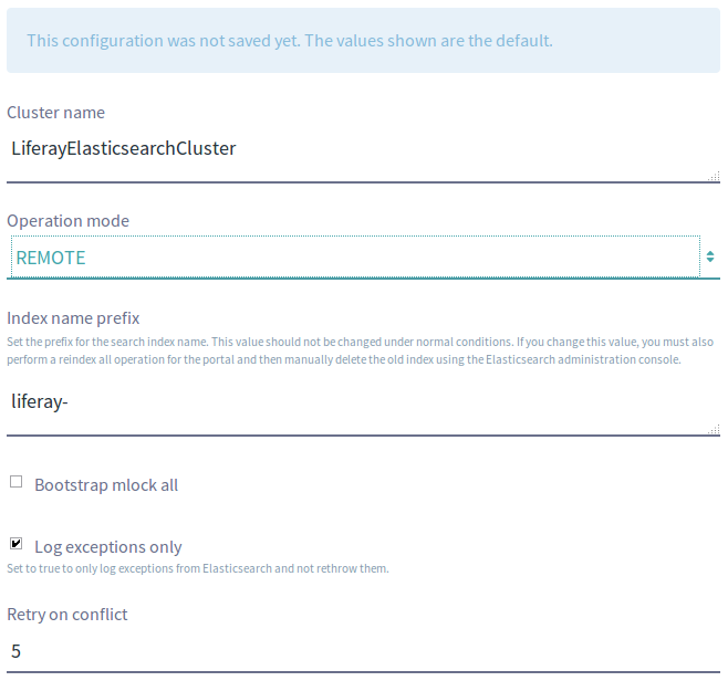 Figure 2: Set Operation Mode to Remote from System
Settings.