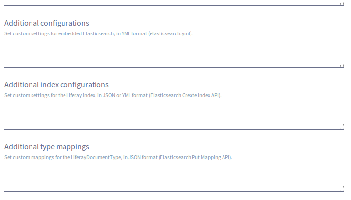 Figure 3: You can add Elasticsearch configurations to the ones currently available
in System Settings.