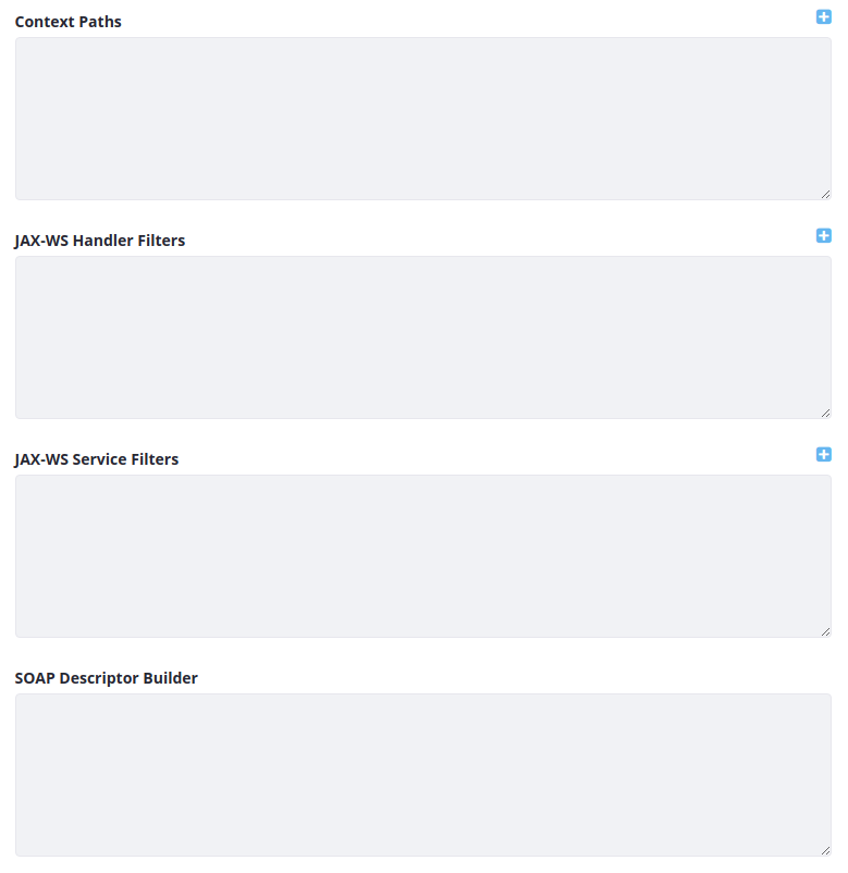 Figure 2: Fill out this form to create a SOAP extender.