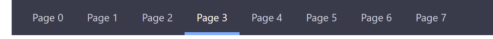 Figure 2: Navigation bars can be inverted if you prefer.