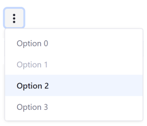 Figure 5: You can also create Actions menus with Clay taglibs.