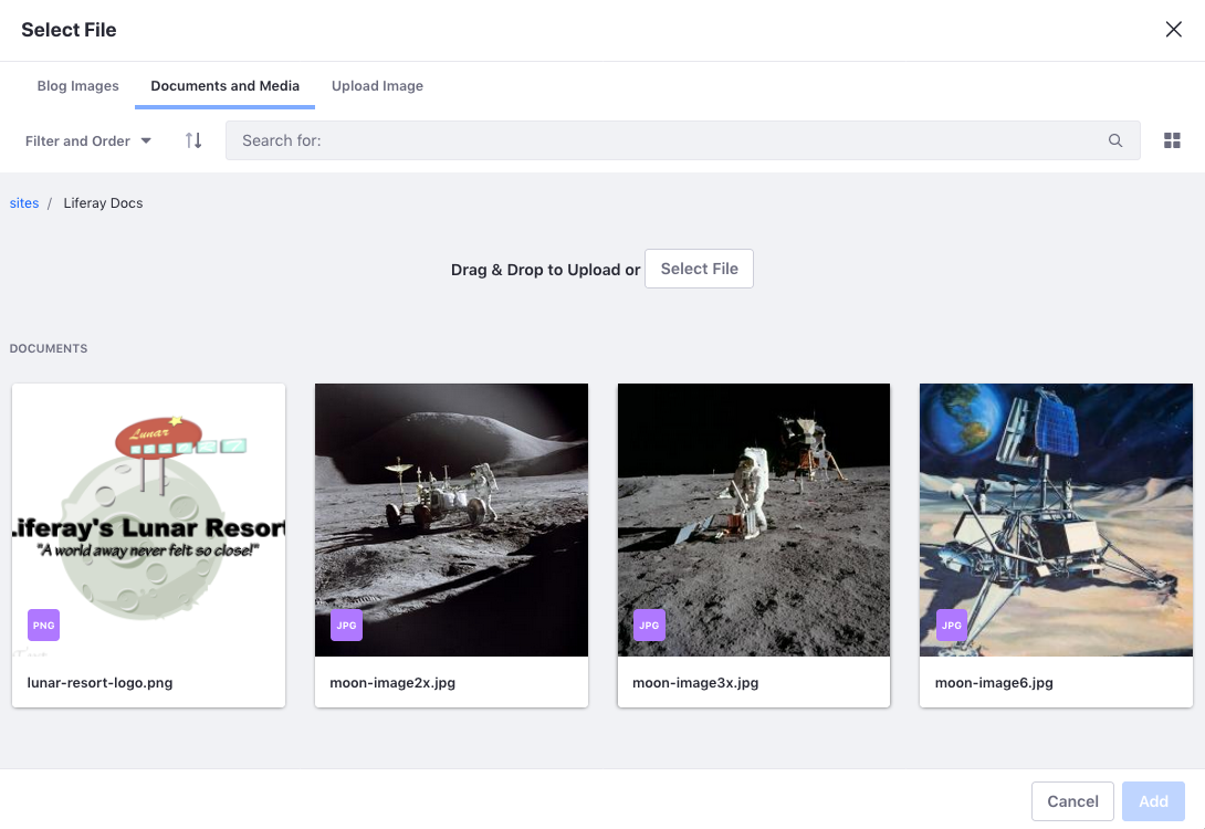 Figure 1: Item Selectors select entities.
