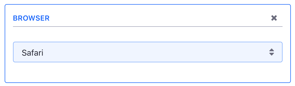 Figure 1: After applying the rule, click the rule to expand/collapse it.
