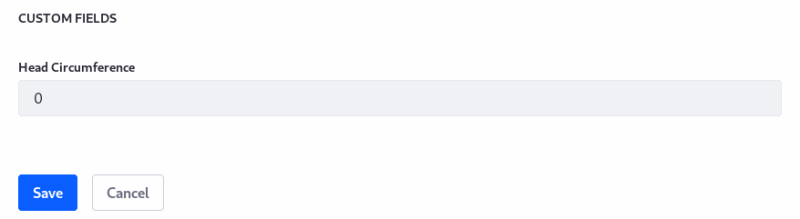 Figure 2: The Custom Fields panel is found at the bottom of the Edit User form.