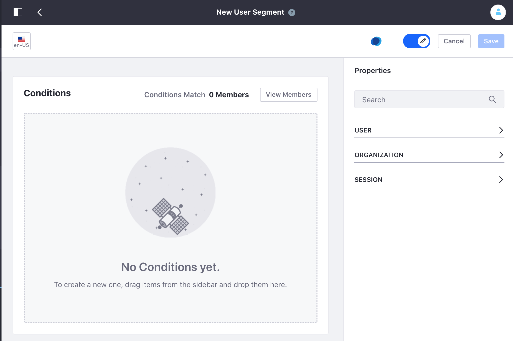 Figure 2: You use the Segment Editor to create new Segments.