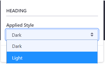 Figure 2: You can click your Fragment to view its configuration options.